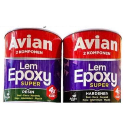 

LEM EPOXY AVIAN RESIN HARDENER 1,6KG KAYU BESI LOGAM