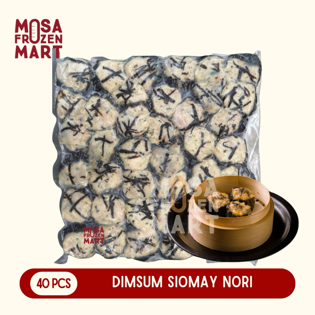 

Dimsum Siomay Nori Pack Besar Isi 40 Pcs