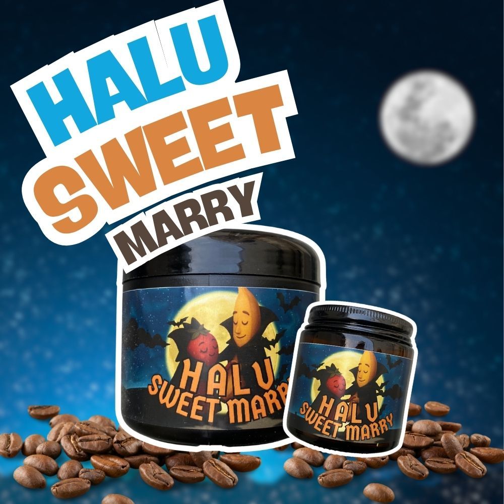 

Premium Roast Beans Arabica Coffee HALU SWEET MARRY By Sanubari Biji Kopi Premium
