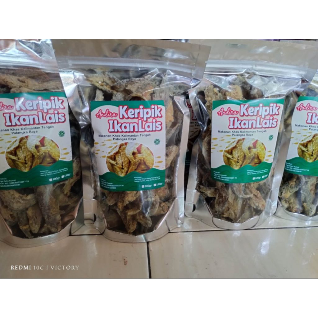 

keripik ikan lais