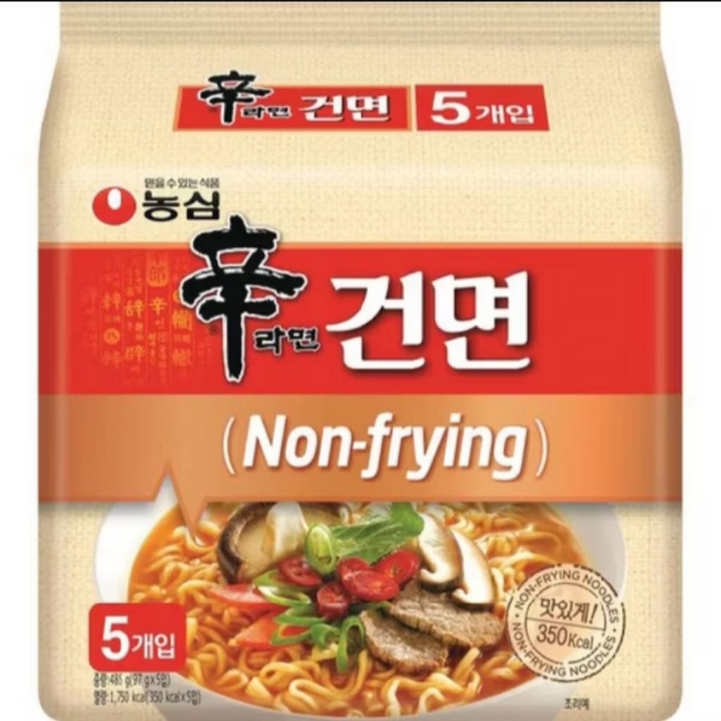 

(READY STOCK) NONGSHIM SHIN RAMEN DRY NOODLES ISI 5 PCS - ORIGINAL KOREA