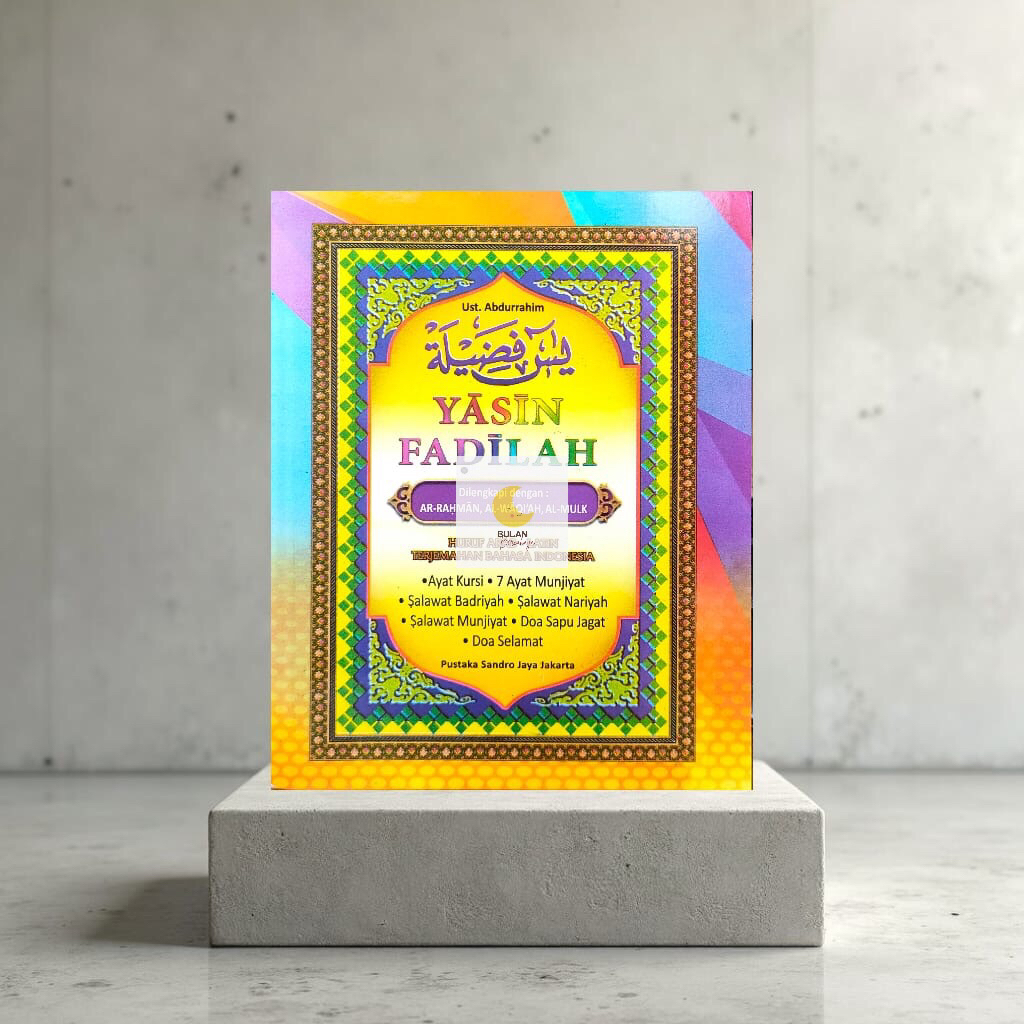 Buku Yasin Fadilah Dilengkapi dengan Surat Ar Rahman Al Waqiah Al Mulk