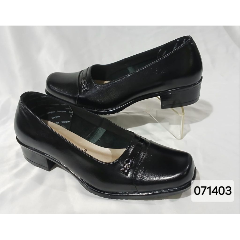 Sepatu Scorpion-071403 sepatu kulit pantofel wanita