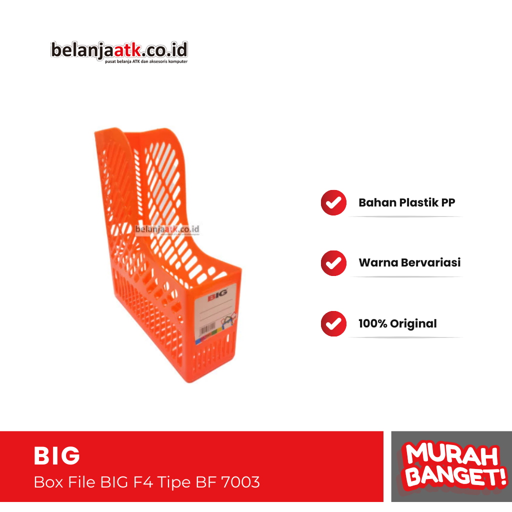 

Box File Keranjang BIG F4 Tipe BF 7003
