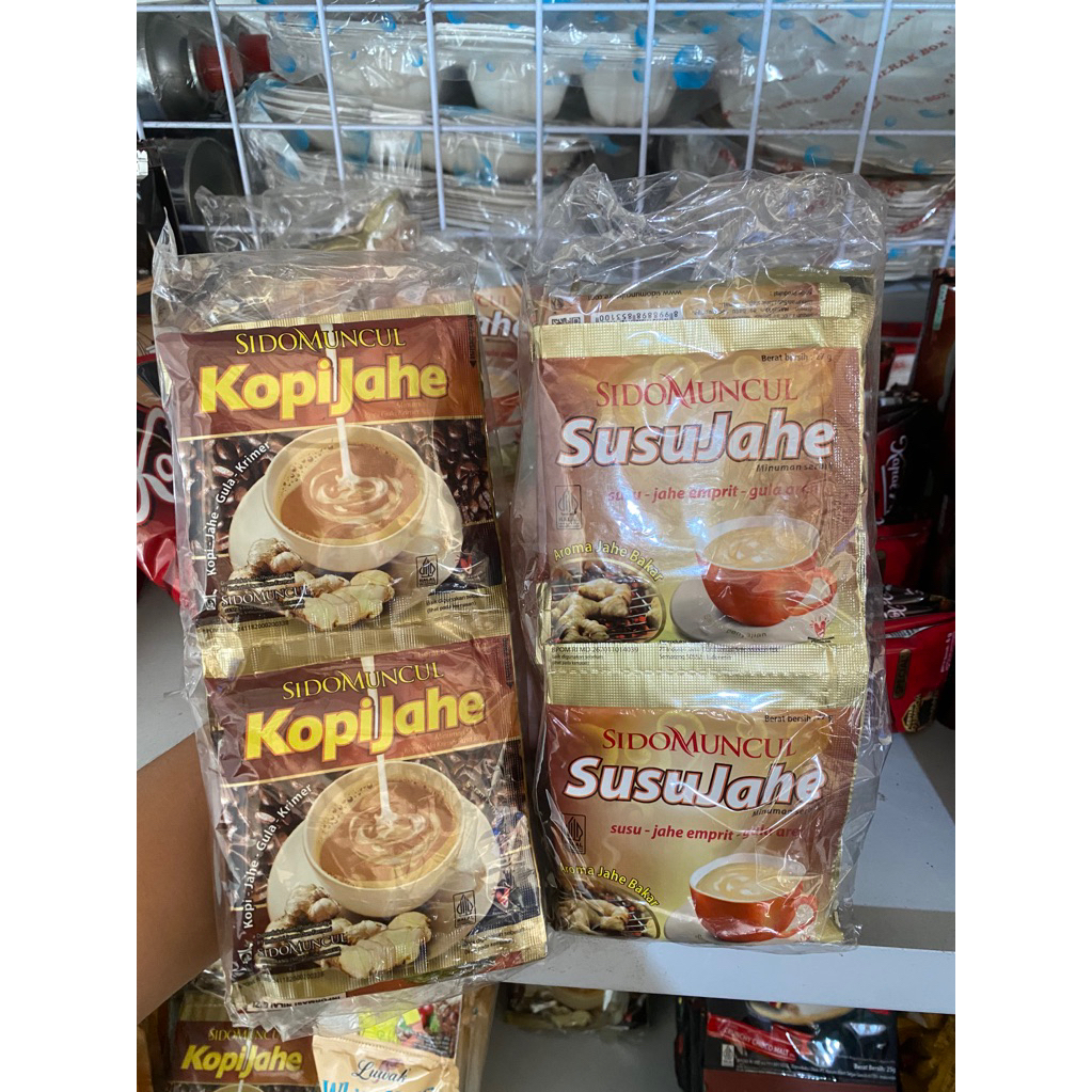 

Kopi Jahe/Susu jahe sidomuncul