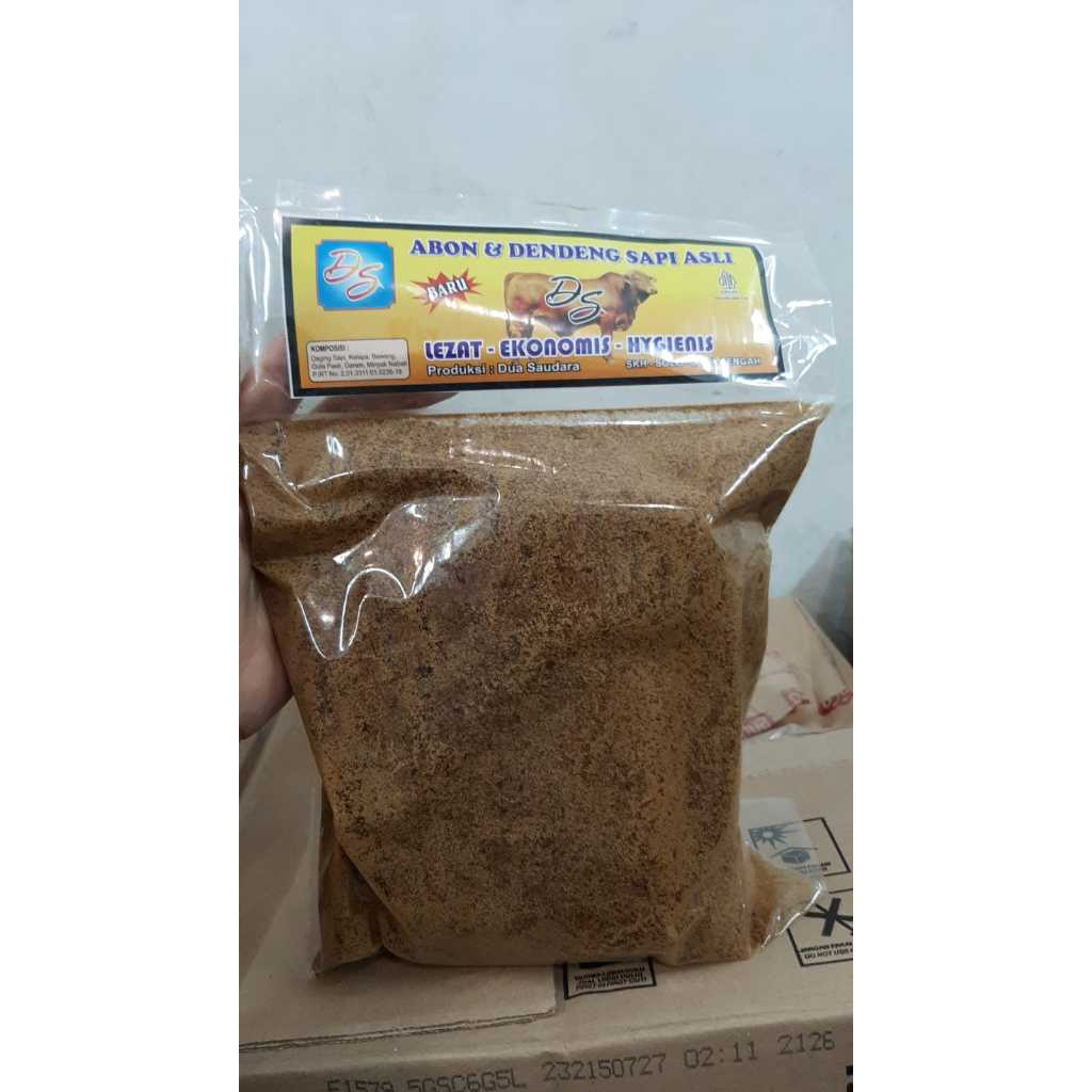 

Ds Abon / Abon Sapi Kemasan 1kg