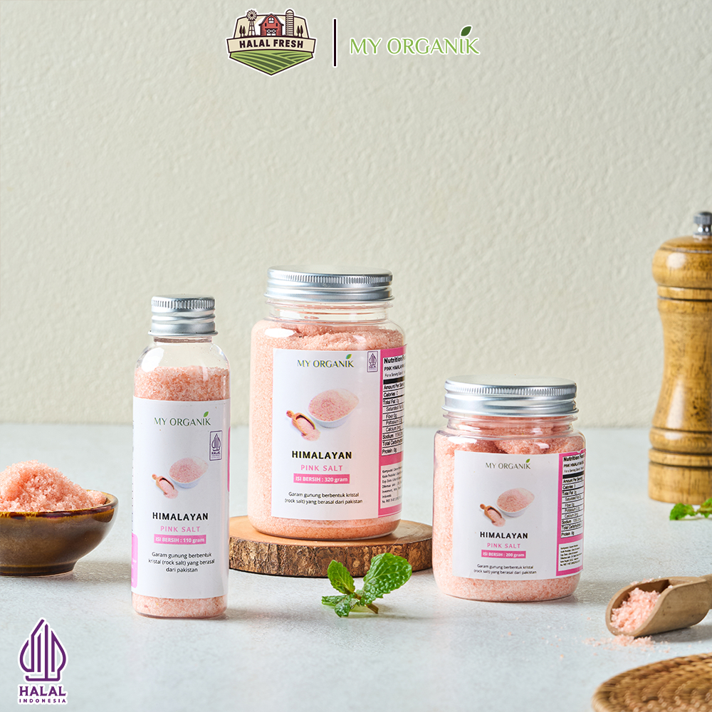

My Organik Garam Himalaya Original Asli Organik Himalayan Pink Salt Premium