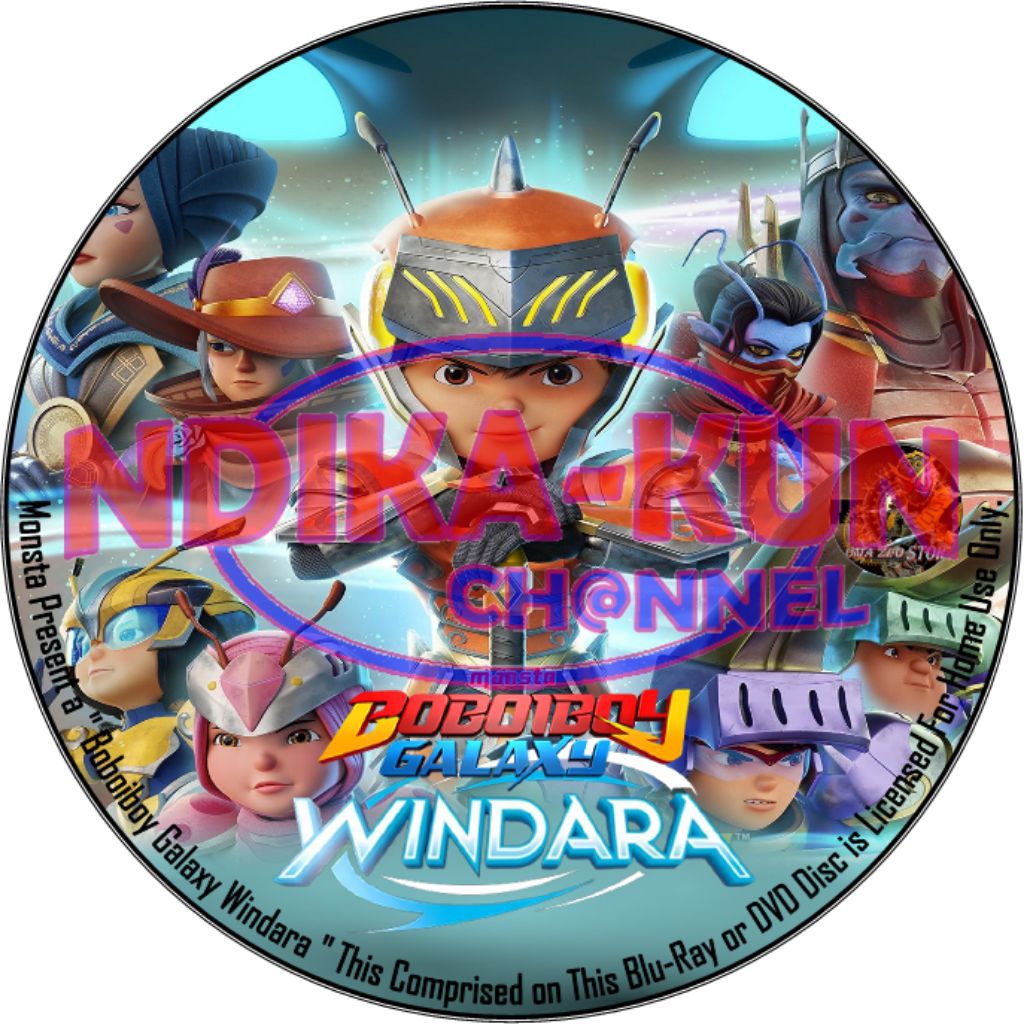 Kaset DVD Boboiboy Galaxy Windara Full Episode