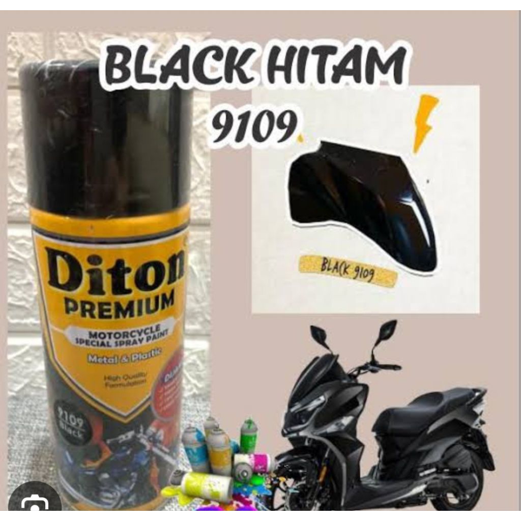 Pilox Diton Premium 9109 Black Glossy
