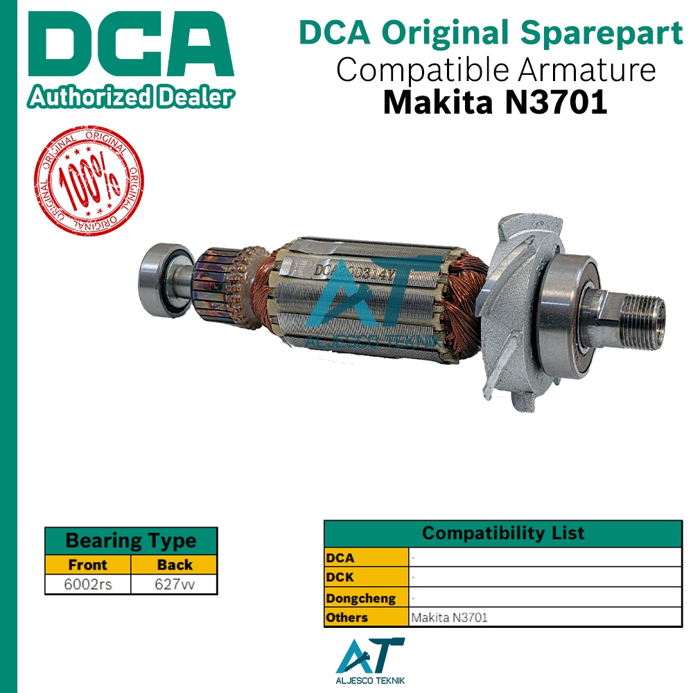 DCA ARMATURE ANGKER MAKITA N3701 N 3701 TRIMMER