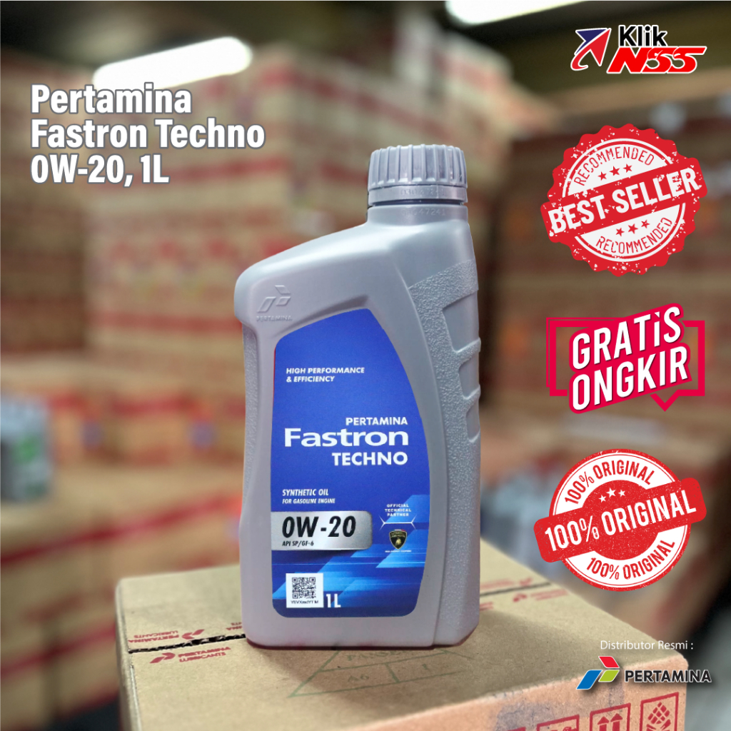 Oli Mobil Pertamina - FASTRON TECHNO 0W-20 1L | A070191918