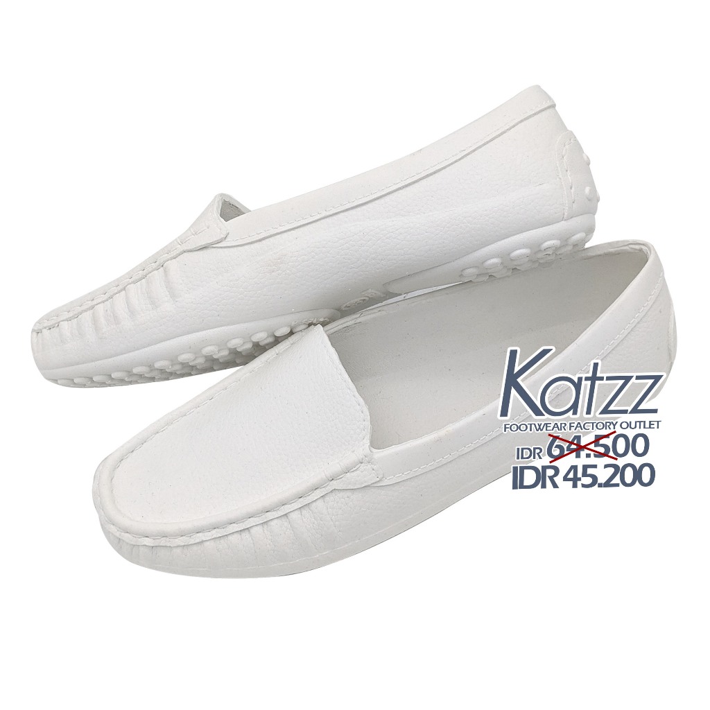 Katzz - Sepatu Wanita Bahan Karet Uk 37 - 41 / Sepatu Pantofel Anti Slip Cocok Untuk Bekerja / Sepat