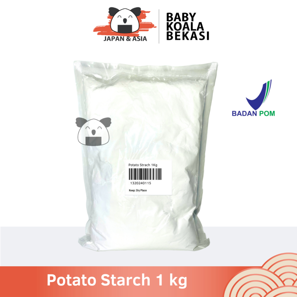 

POTATO STARCH Tepung Pati Kentang 1 Kg │ for Baking Import -BKB