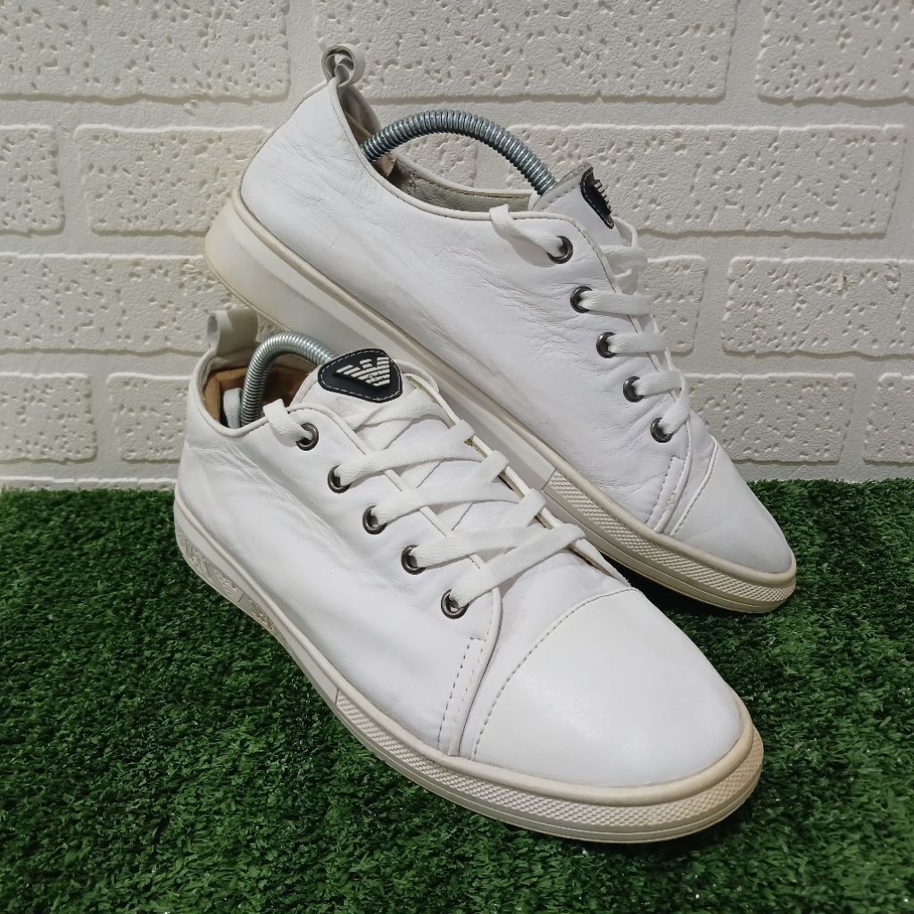Sepatu Armani kulit second