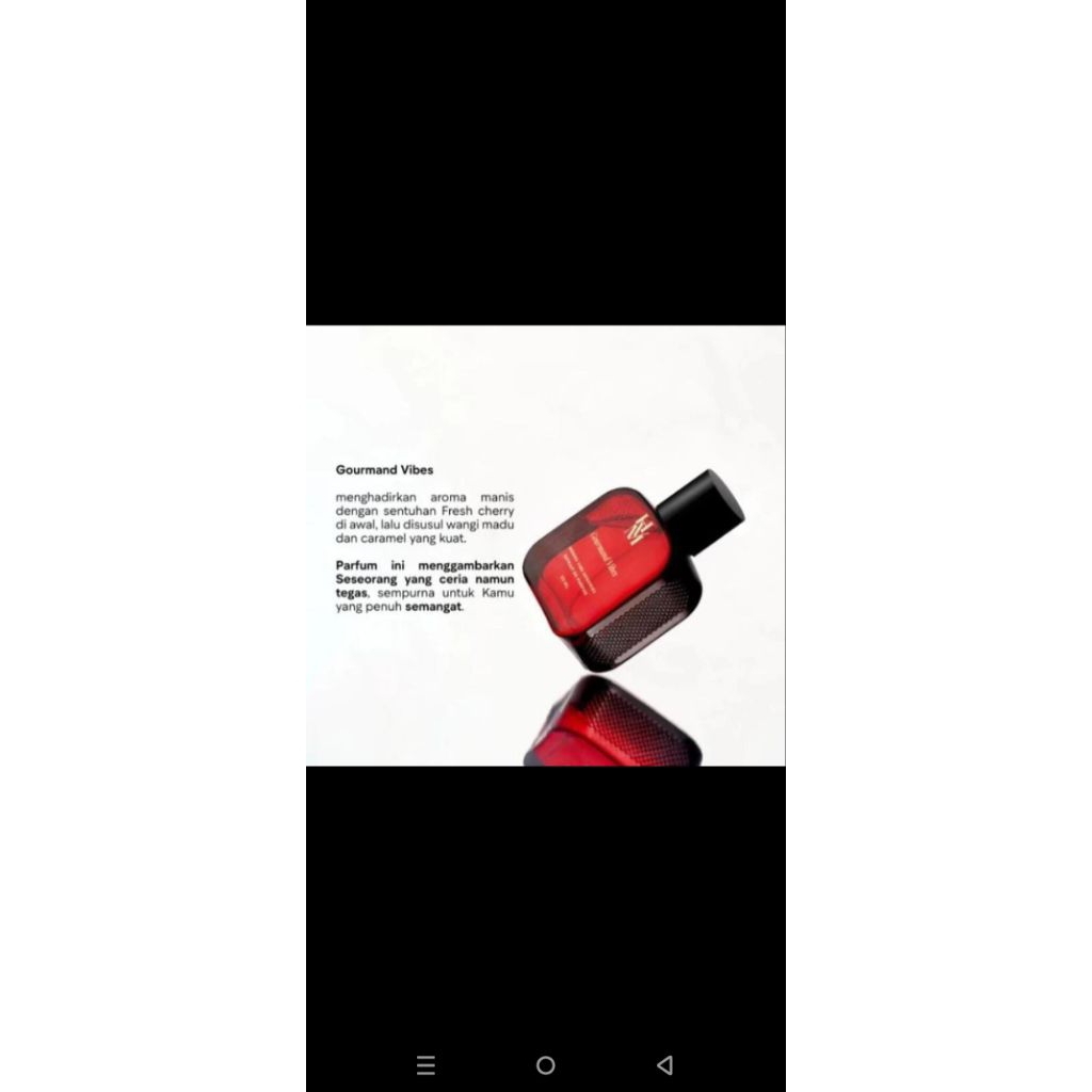 PARFUM UNISEX HVM GOURMAND VIBES EXTRAIT DE PARFUM TAHAN LAMA