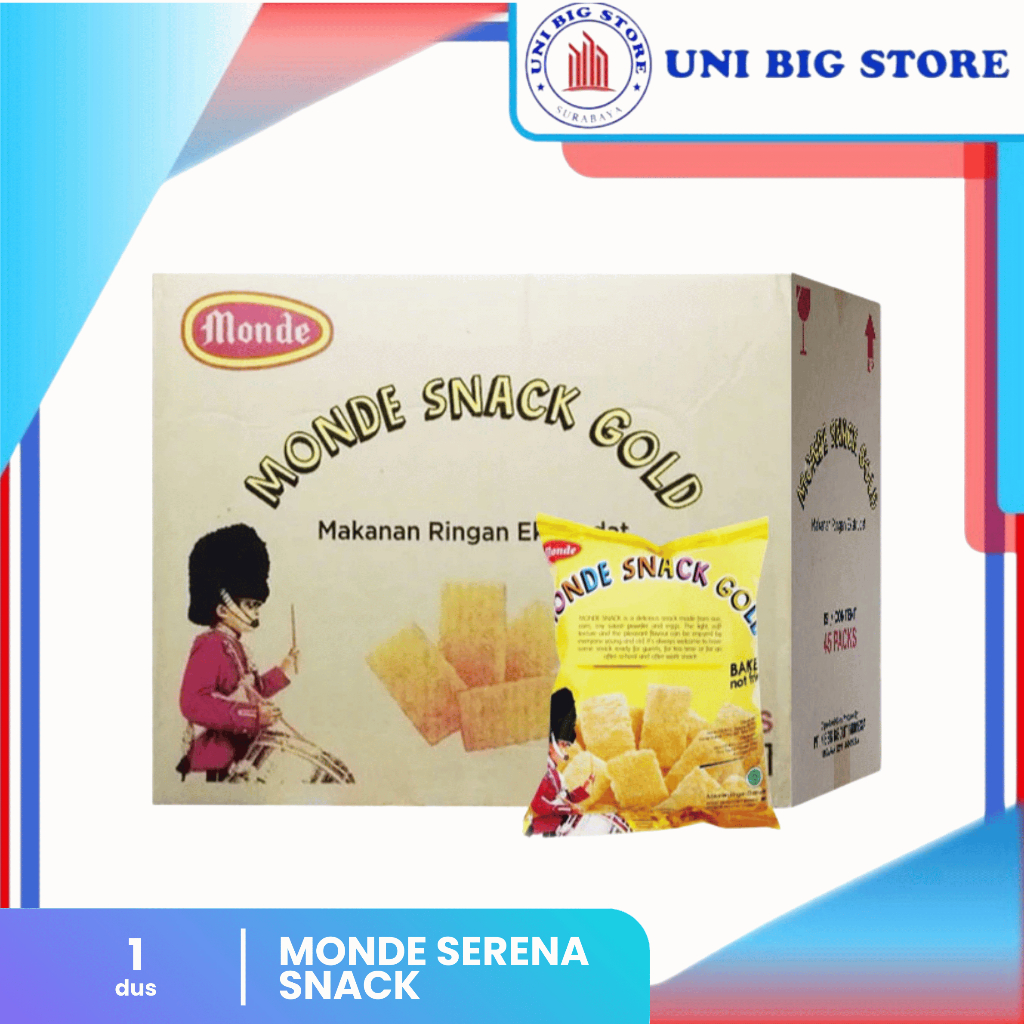 

Monde Serena Snack Gold 25 gr x 45 pcs DUS