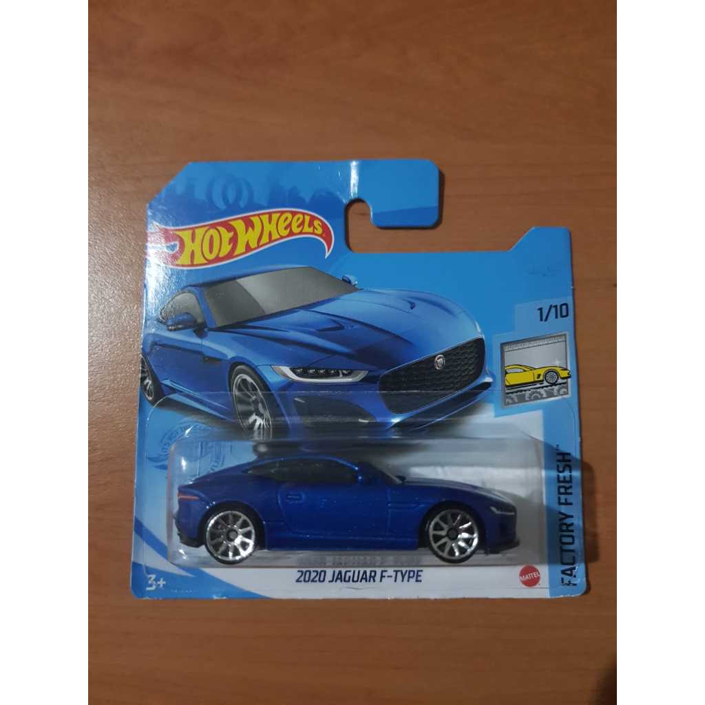 Hot Wheels 2020 Jaguar F-Type Biru Edisi Factory Fresh