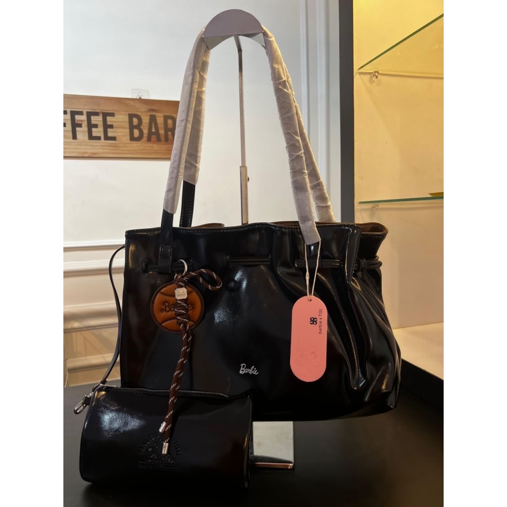 tas barbie ciago hitam
