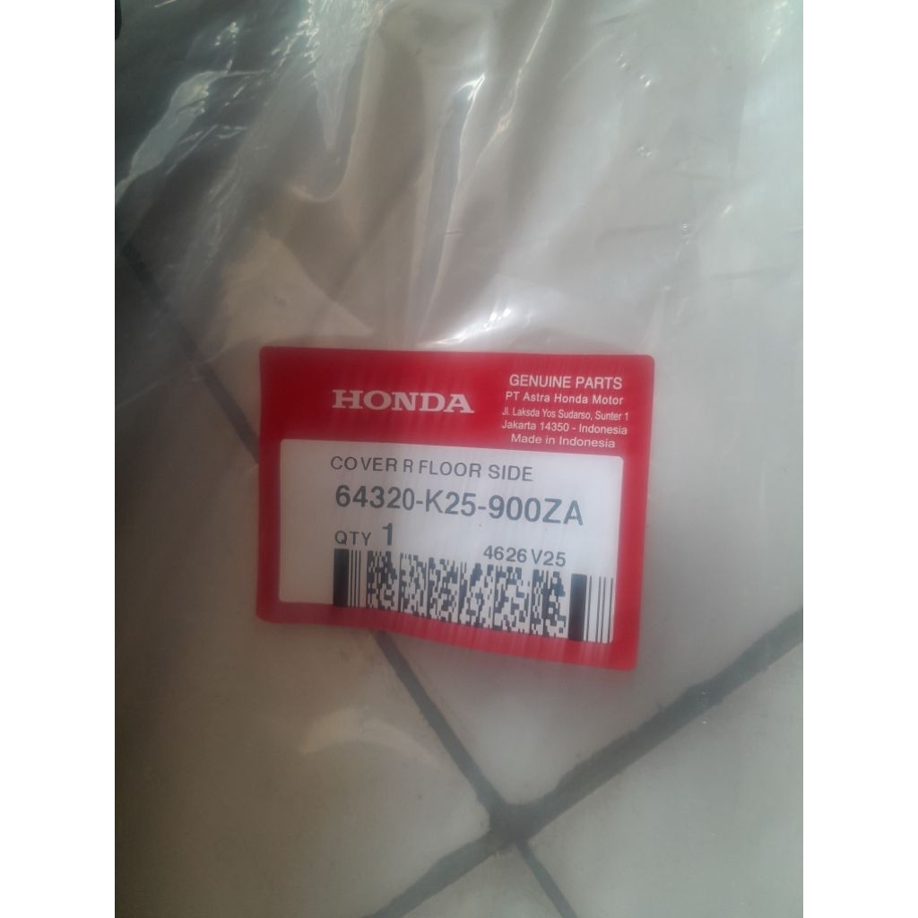 DEK KANAN BEAT FI THN 2012-2015 ORIGINAL HONDA