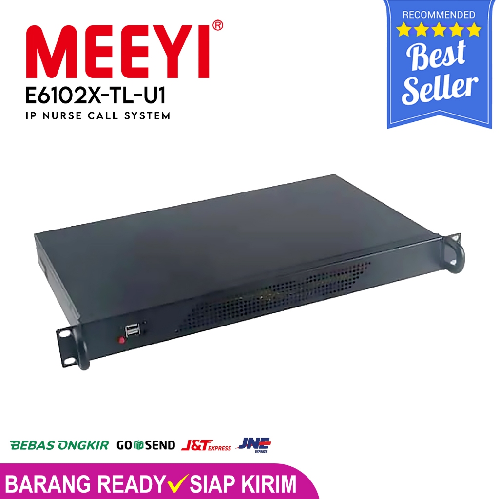 IP Intercom Nurse Call System Server 400 Tombol Alfanumerik - Server Sistem Panggil Interkom Perawat