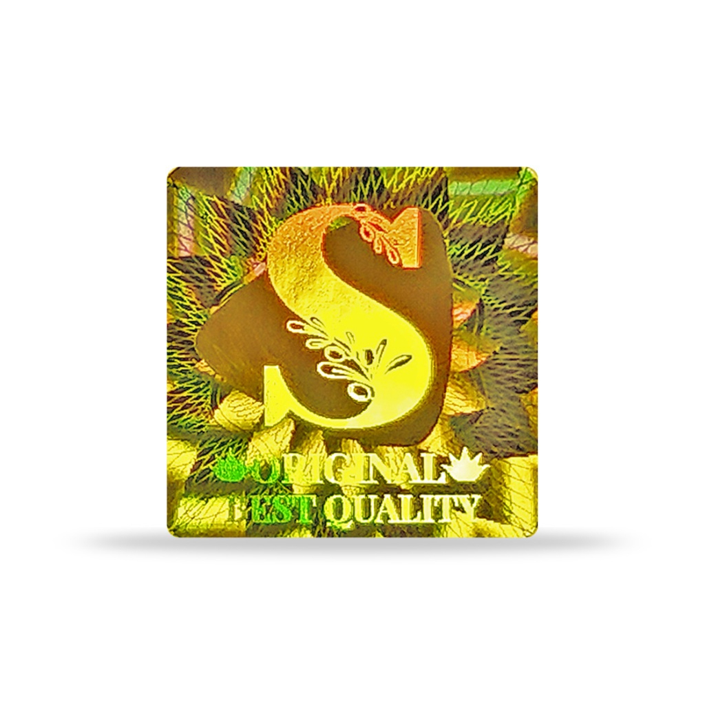 

Stiker Hologram Original HONEYCOMB GOLD " S " BEST QUALITY KOTAK