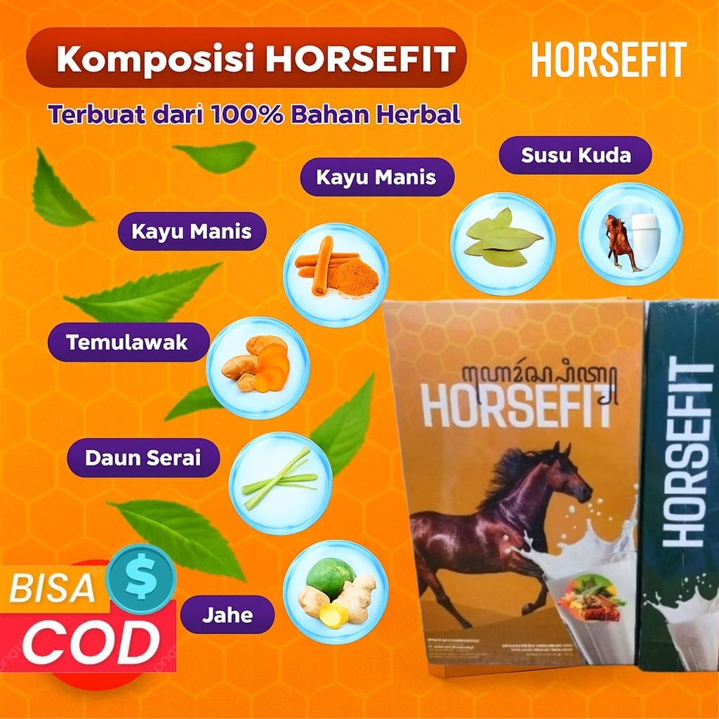 

HORSEFIT SUSU KUDA ASLI MENGANDUNG KALSIUM COLLAGEN RASA REMPAH MADU