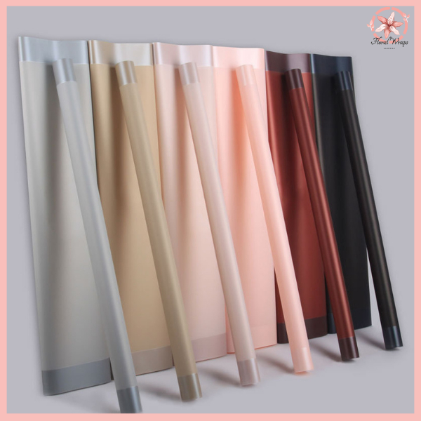 

PACK 20 Cellophane Flower Wrapping Big Line Color Kertas Buket Bunga Waterproof KB27