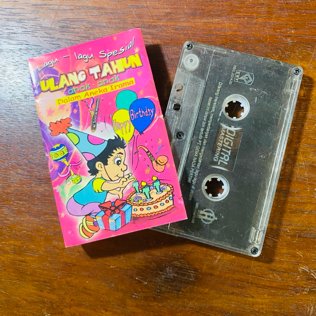 KASET PITA LAGU LAGU SPESIAL ULANG TAHUN ANAK ANAK DALAM ANEKA IRAMA