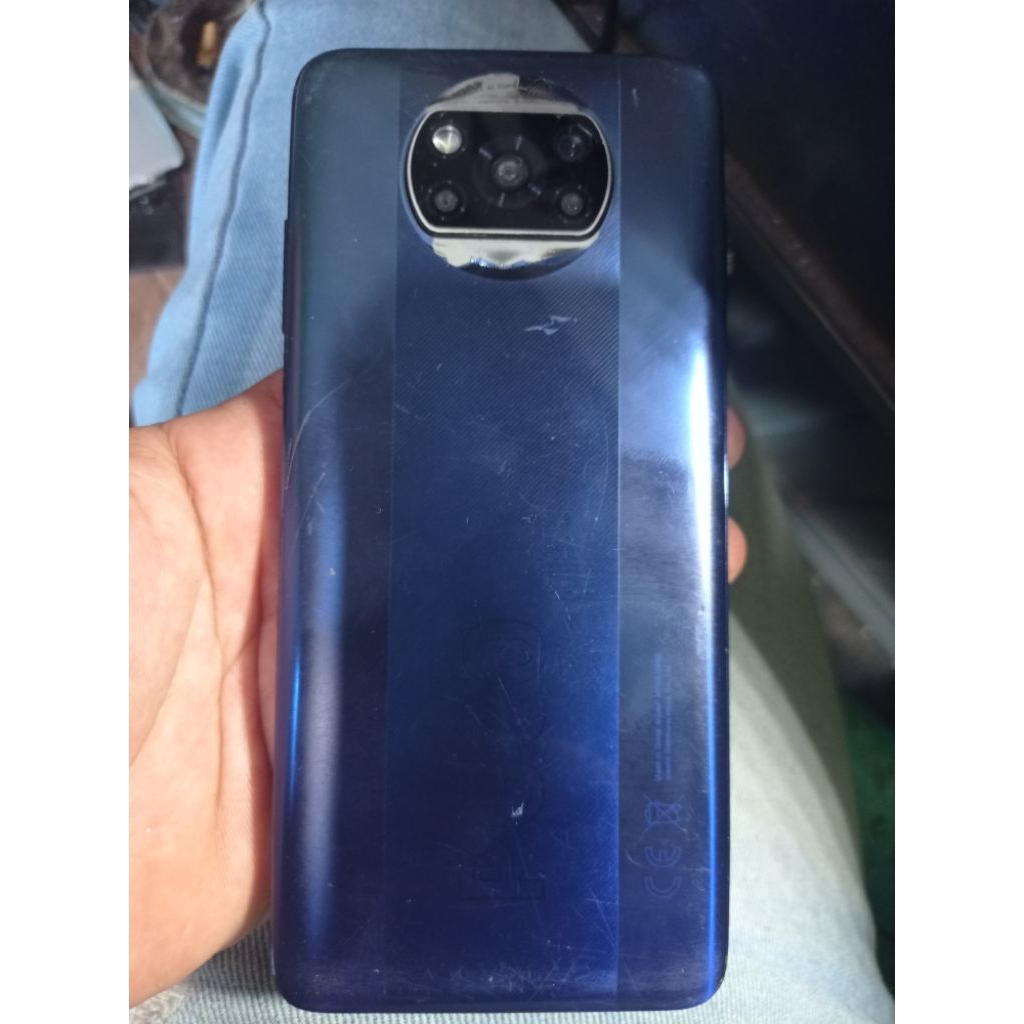 poco x3 pro mati...lcd mulus original tested tinggal naik mesin