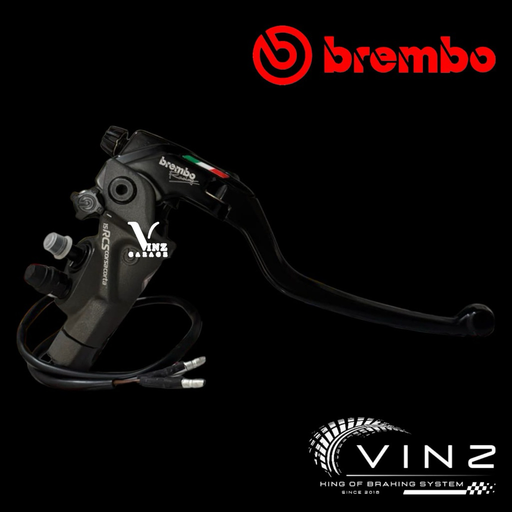 Master Rem Brembo RCS 15 Corsa Corta Kanan // Master Rem Brembo RCS 15 CC Original // Rcs 15 CC Kana
