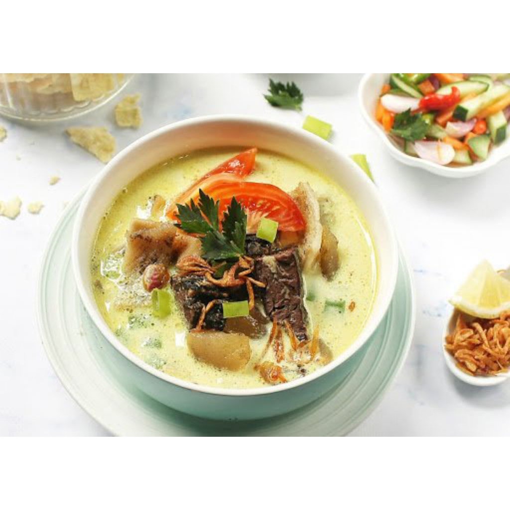 

Soto Betawi daging kuah santan susu