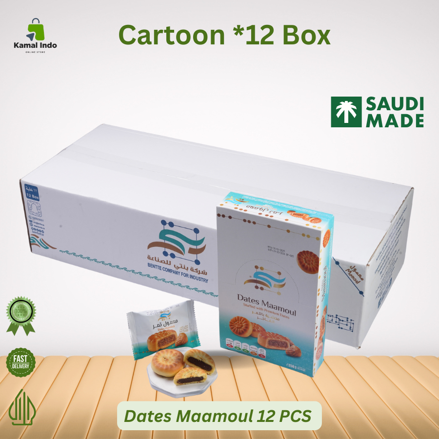 

Cemilan Tradisional Bentte kurma Maamoul 1 Dus From Kamal Indo