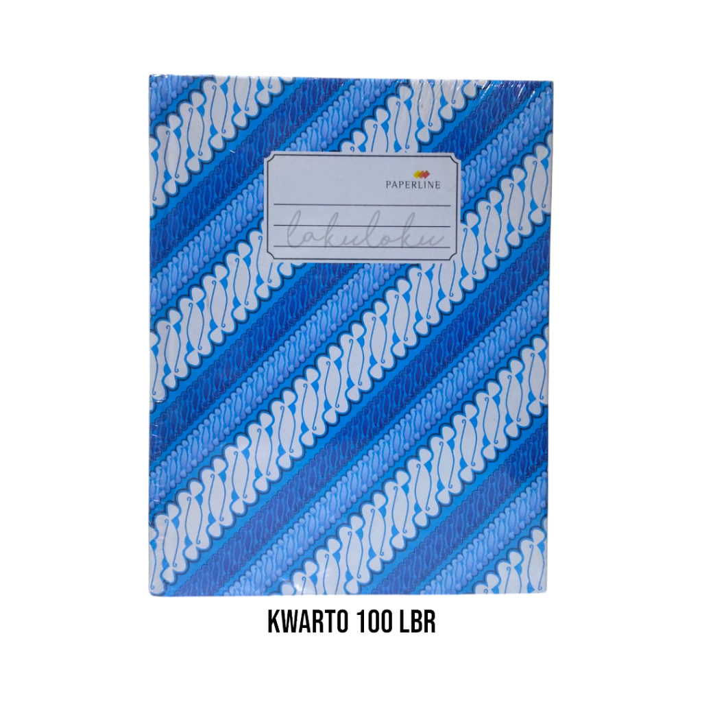 

Buku Hard Cover Paperline Ukuran Kwarto Quarto isi 100 lembar