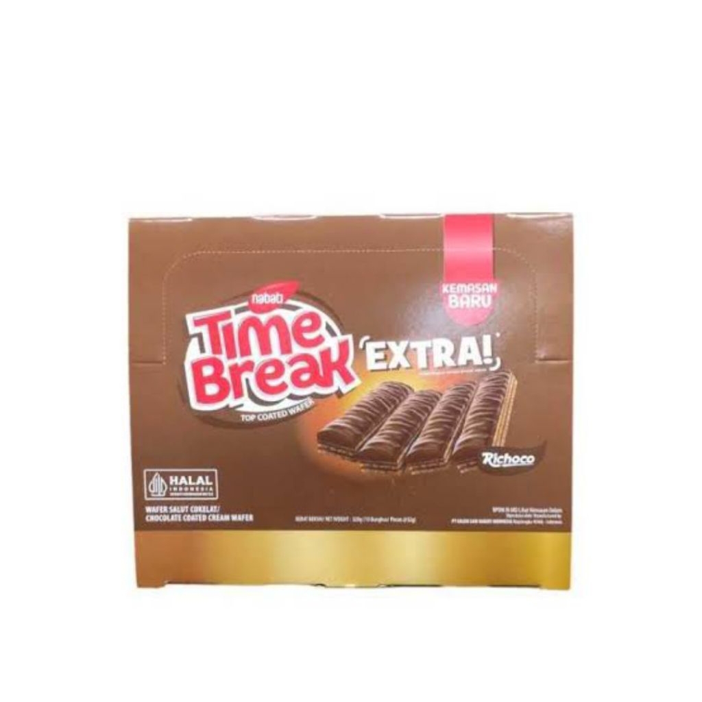 

Nabati Time Break Box isi 10 Pcs