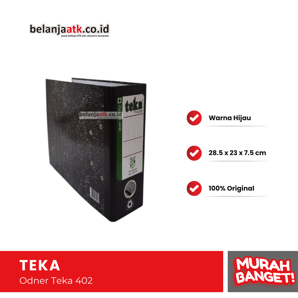 

Odner Teka 402 Hijau / Kwitansi / Kuitansi
