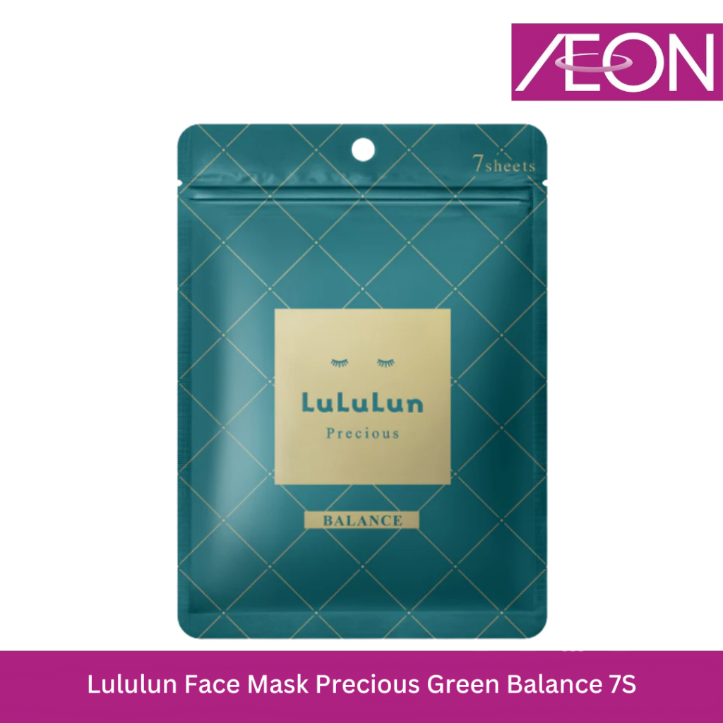 Lululun Face Mask Precious Green Balance 7S