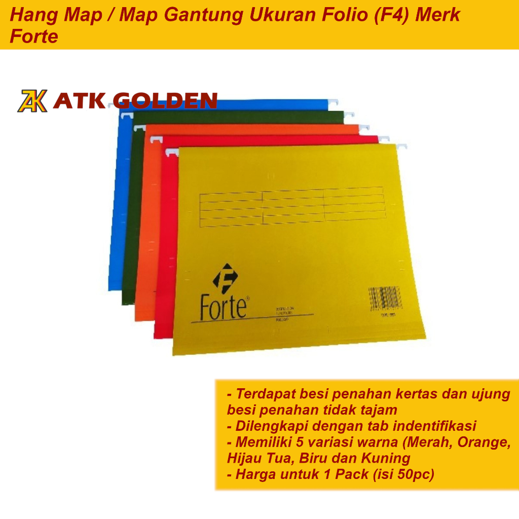 

Hang Map / Map Gantung Forte Ukuran Folio (F4)