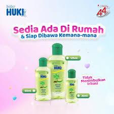 Huki Minyak Telon Oil - 125ml 60ml 30ml/ Minyak Telon Huki
