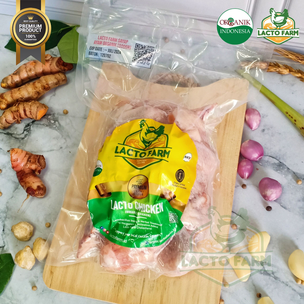 

Sayap Ayam Organik by Lacto Farm 500g