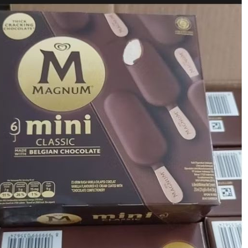 

Es Krim Ice Cream Walls Magnum MINI Classic ( isi 6 pcs )