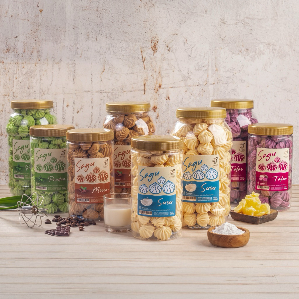 

Kue sagu susu / kue kering sagu susu digie 600 gram