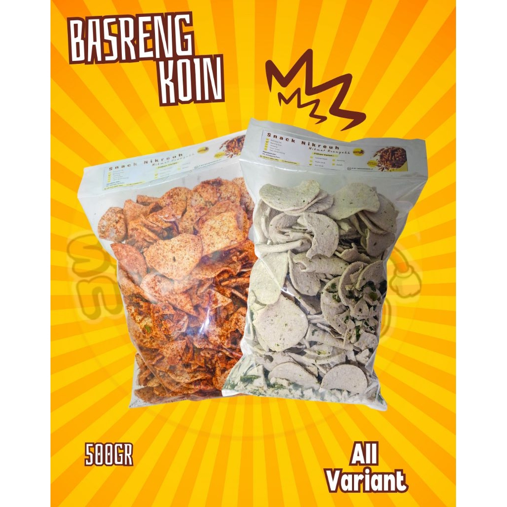 

Snack Basreng Koin 500g Basreng Nikreuh Nikmat Reunyah