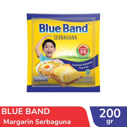 

BLUE BAND MARGARIN SERBAGUNA 200GR