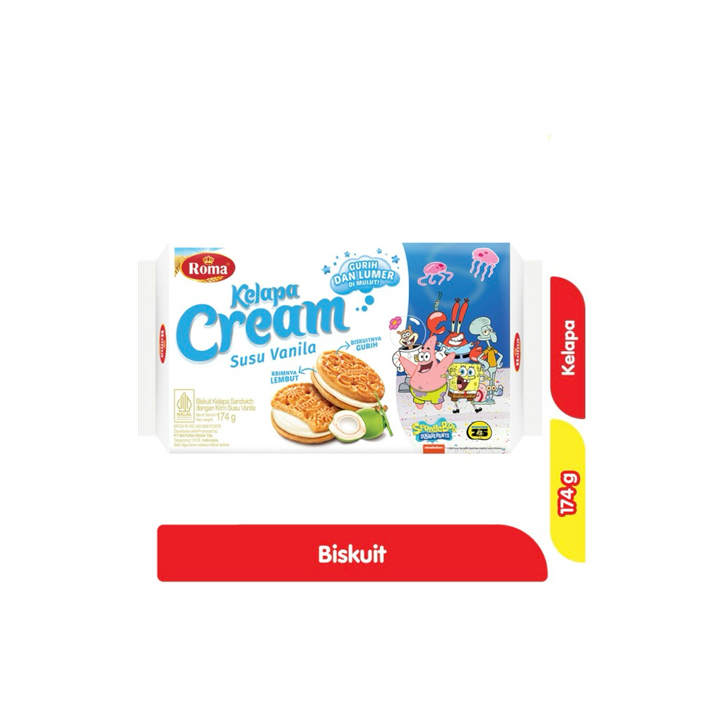 

Roma Biskuit Kelapa Cream 174 g