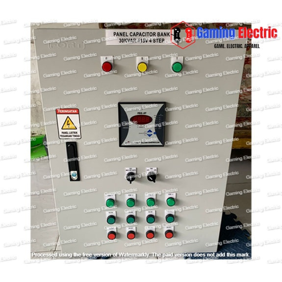 Panel Capacitor Bank 30 KVAr | Kapasitor Bank Perbaikan Cosphi Fort