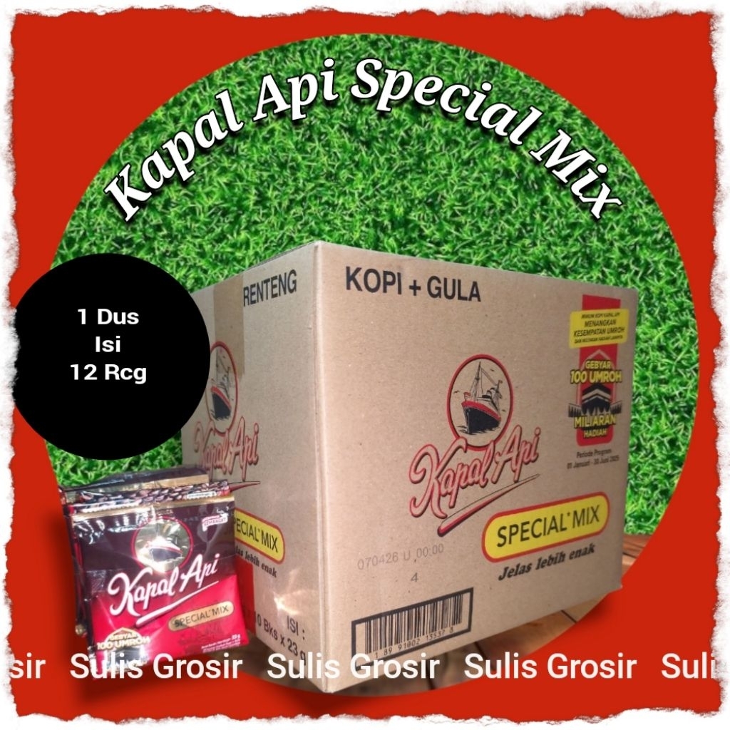 

Kapal Api Special Mix Per Dus Isi 12 Renceng