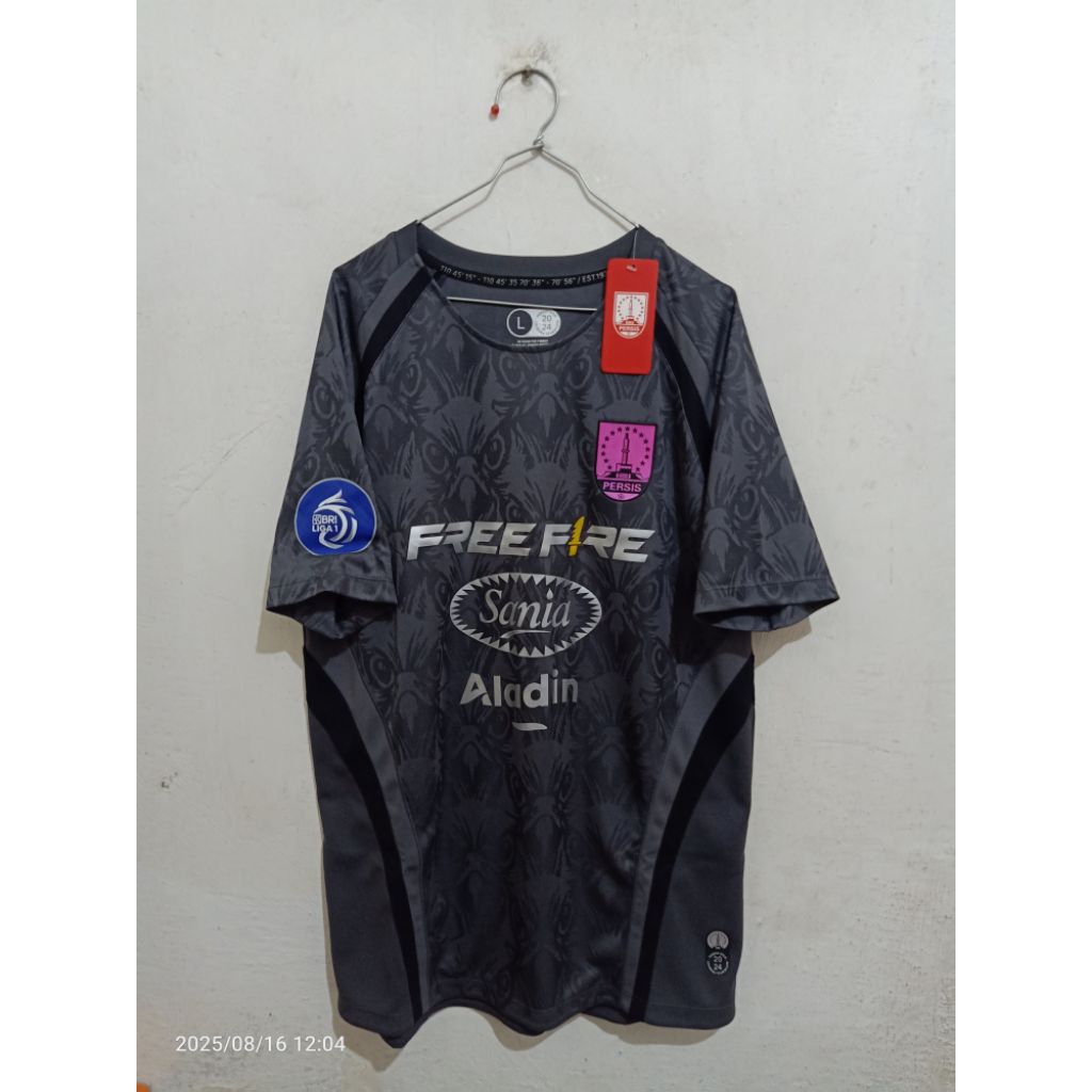 Jersey Persis Solo Third 3rd Liga 1 2024 2025 Original Authentic Player Issue