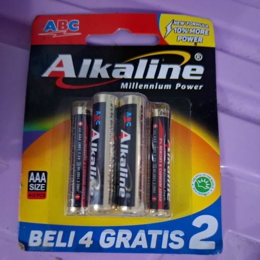 ABC Alkaline RIJEK KEMASAN