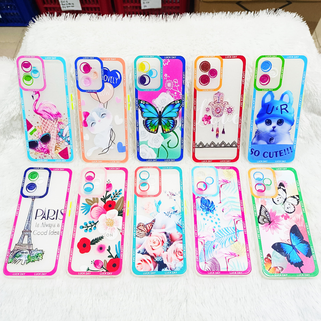 GROSIR CASE SAMSUNG OPPOO REALMEE CASE BUTTERFLY FLOWER CASING GAMBAR LUCU SOFTCASE DOVE TEBAL
