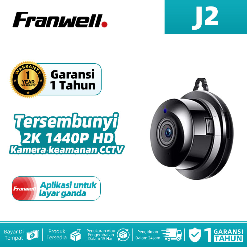 Kamera Tersembunyi Mini CCTV Pantau HP Night Vision Warna & Suara 2 Arah Gratis Ongkir